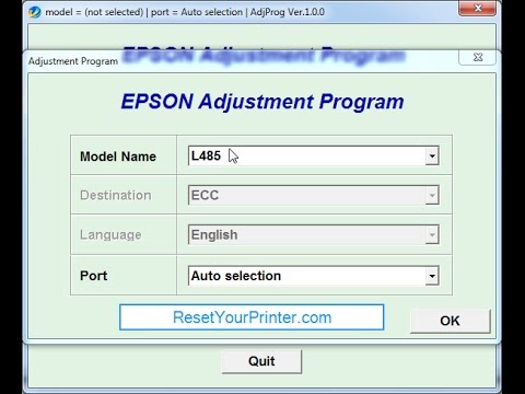 epson adjustment program free download l382 FREE